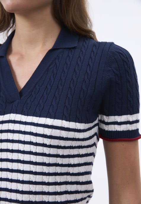 Poloshirt Kurzarm Trikot Kurzarm Polo Shirt - Image 3