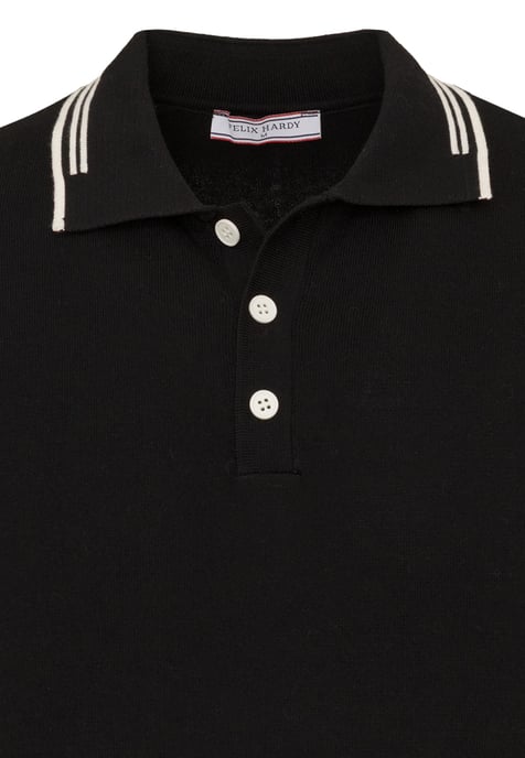 Polo Shirt Kurzarm Strick-Polo Shirt Kurzarm - Image 2