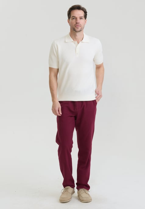 Polo Shirt Kurzarm Strick-Polo Shirt Kurzarm - Image 3