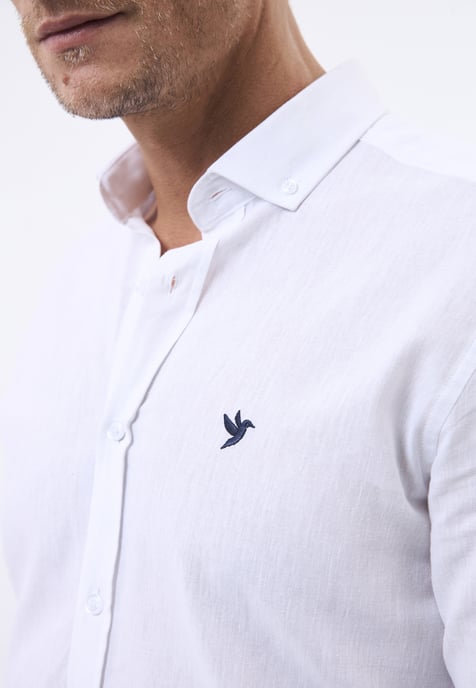 Hemd Leinen-Shirt - Image 3