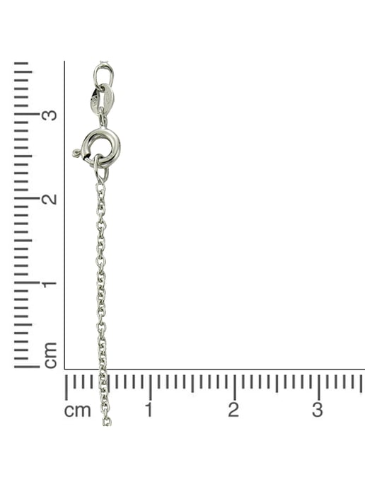 Zeeme Basic Halskette 925 Sterling Silber 45cm lang - Image 4