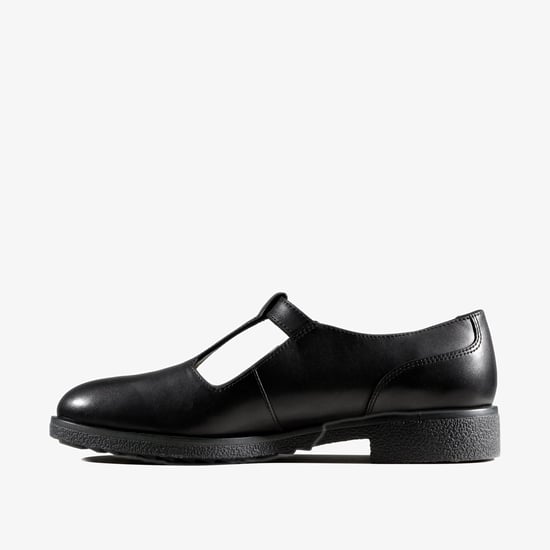 Griffin Stadt Schwarze Lederschuhe - Image 2