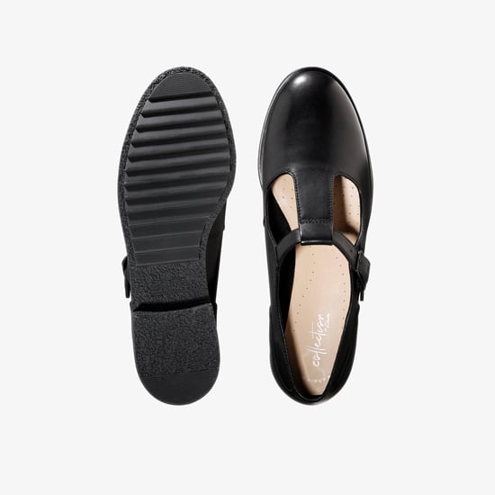 Griffin Stadt Schwarze Lederschuhe - Image 6
