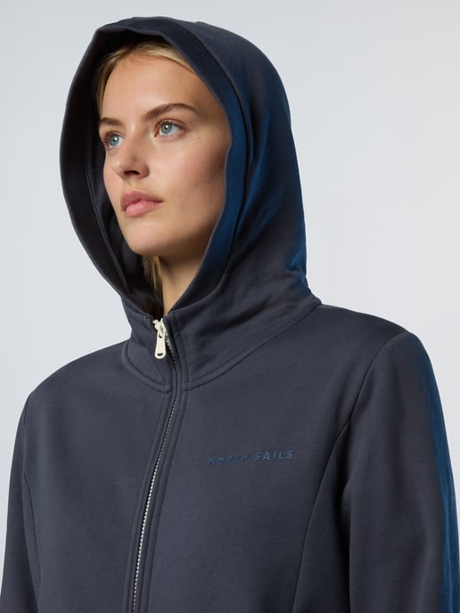 North Sails Kapuzenpullover mit durchgehendem Reißverschluss Mit tonalem Logo - Image 5