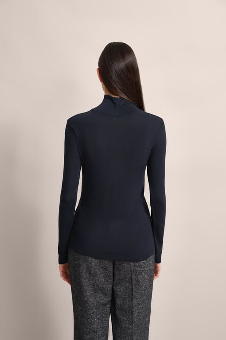 Bugatti Damen Rollkragenshirt aus elastischer Modalware - Image 2