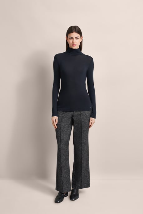 Bugatti Damen Rollkragenshirt aus elastischer Modalware - Image 4
