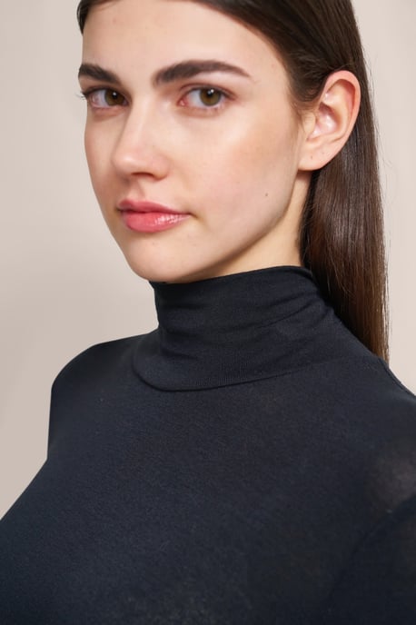 Bugatti Damen Rollkragenshirt aus elastischer Modalware - Image 5