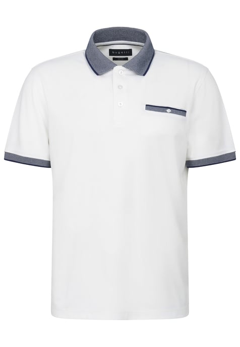 Bugatti Herren Poloshirt Modern Fit mit einer Brusttasche - Image 3