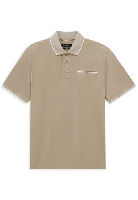Bugatti Herren Poloshirt Modern Fit mit einer Brusttasche - Image 1