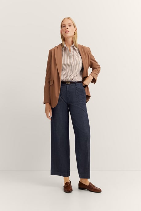 Bugatti Damen Chino mit Bundfalte & geradem Bein - Image 4