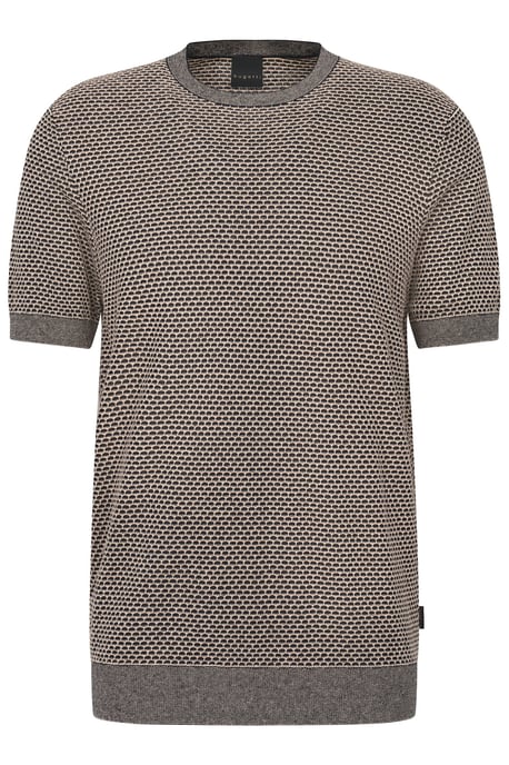 Bugatti Herren Strick-Shirt mit Wabenstruktur - Image 3