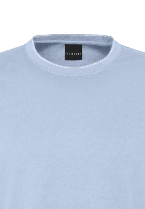 Bugatti Herren T-Shirt aus Baumwoll-Mischung - Image 2