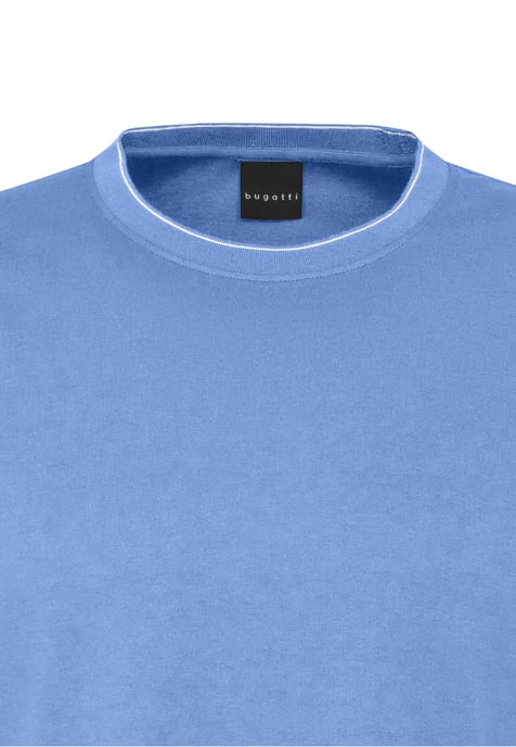 Bugatti Herren T-Shirt aus Baumwoll-Mischung - Image 3