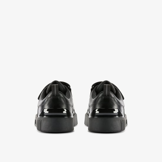 Oslo Flare O Black Leather Schuhe - Image 5