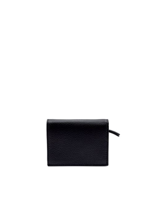 Metallischer Soft-Kartenhalter aus genarbtem Leder - Image 4