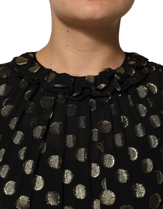 Punktedruck Schichten Mini Kleid - Image 4