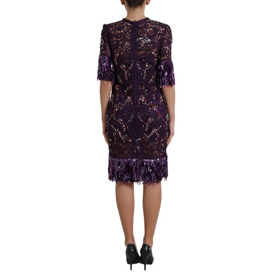 Verziertes Spitzen-Minikleid - Image 3