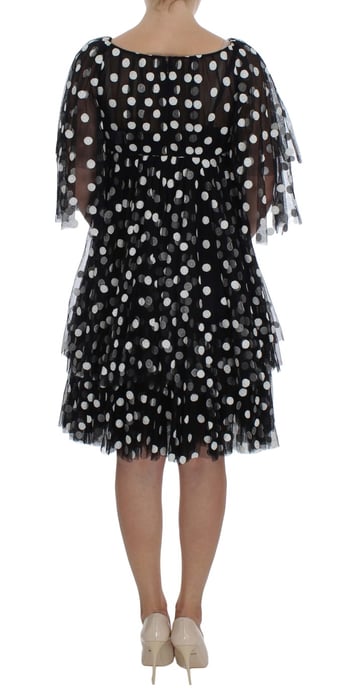 Dolce Gabbana gepunktetes Tüll-Minikleid - Image 3