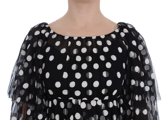 Dolce Gabbana gepunktetes Tüll-Minikleid - Image 5