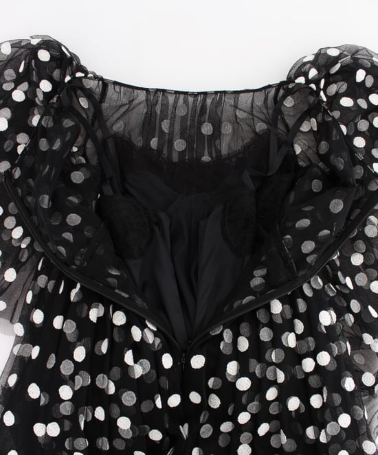 Dolce Gabbana gepunktetes Tüll-Minikleid - Image 6