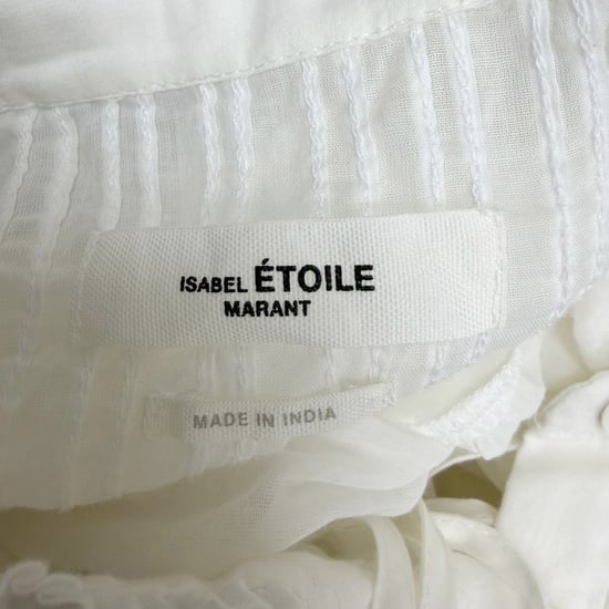 Isabel Marant Étoile Lanikaye Mini-Kleid aus weißer Baumwolle - Image 5