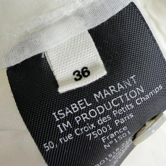 Isabel Marant Étoile Lanikaye Mini-Kleid aus weißer Baumwolle - Image 6