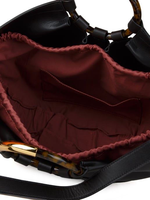 Coccinelle Shell Handtasche aus glattem Leder - Image 4
