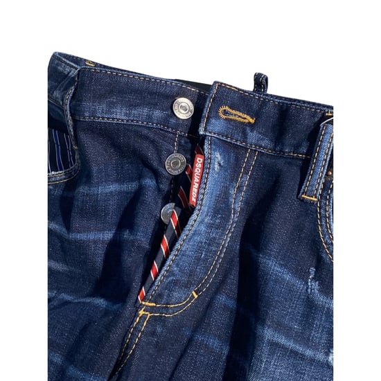 Dsquared2 Dunkelblaue Jeans - Image 4