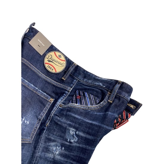 Dsquared2 Dunkelblaue Jeans - Image 5