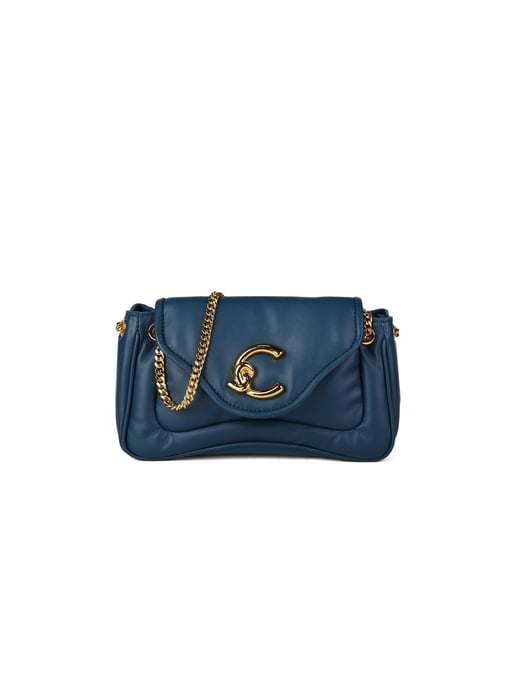 Coccinelle C-Me Fluffy Handtasche Puffy Glattes Leder - Image 1