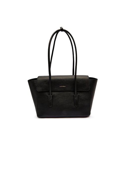 Coccinelle Double Beat Handtasche aus genarbtem Leder - Image 3