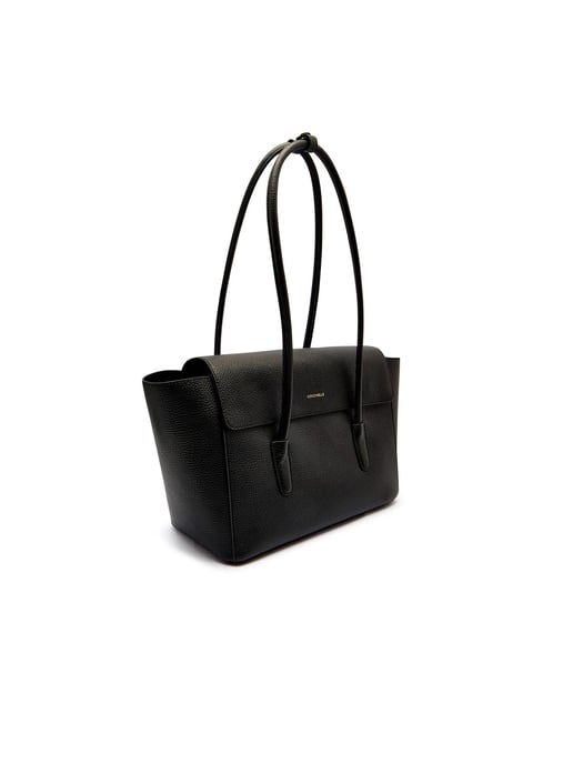 Coccinelle Double Beat Handtasche aus genarbtem Leder - Image 4