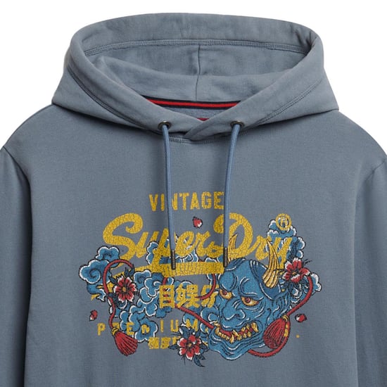 Superdry Vi Tokyo Relaxed Hood Sweatshirt - Image 2