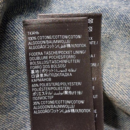 Balenciaga gewaschenes Jeansjacke aus blauer Baumwolle - Image 4
