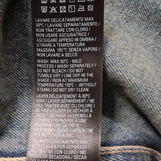 Balenciaga gewaschenes Jeansjacke aus blauer Baumwolle - Image 5