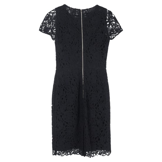 Burberry Prorsum Besticktes Spitzen-Midi-Kleid in Schwarz Polyester - Image 2