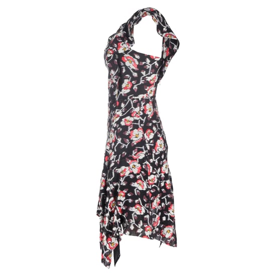 Isabel Marant Einseitiges Mini-Kleid aus Seide mit floralem Druck - Image 2