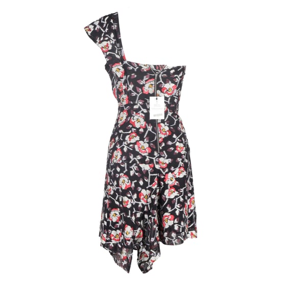 Isabel Marant Einseitiges Mini-Kleid aus Seide mit floralem Druck - Image 3