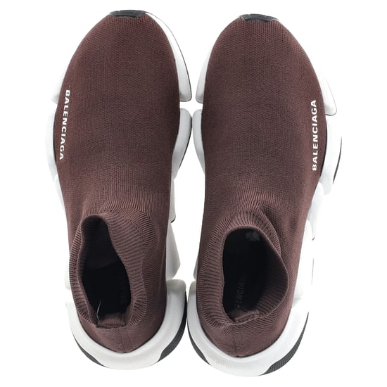 Balenciaga Speed 2.0 Sneakers aus braunem Polyester - Image 4