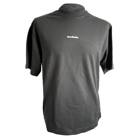 Acne Studios Logo-T-Shirt aus grauer Baumwolle - Image 1
