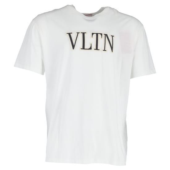 Valentino VLTN Logo T-Shirt aus weißer Baumwolle - Image 1