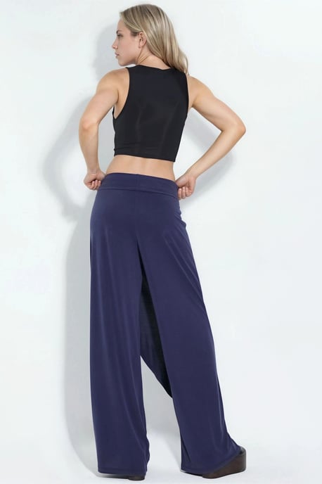 Busem Weite Salwar-Hose - Marineblau - Image 3