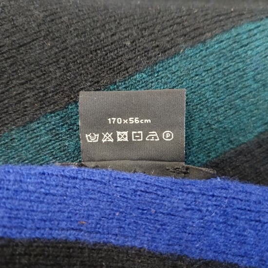 Gestreifter Schal von Acne Studios aus mehrfarbiger Wolle - Image 5