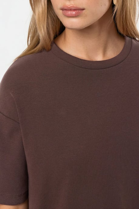 Oversized Crew Neck Tunika mit Schlitz - Image 6