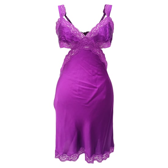 Stella McCartney Clara Whispering Minikleid aus violettem Seidenstoff - Image 1