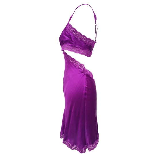 Stella McCartney Clara Whispering Minikleid aus violettem Seidenstoff - Image 2