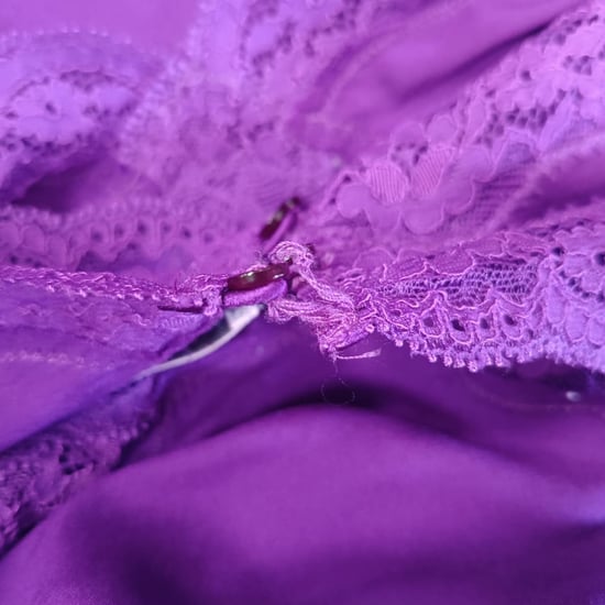 Stella McCartney Clara Whispering Minikleid aus violettem Seidenstoff - Image 4
