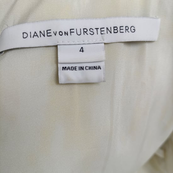 Diane von Furstenberg Carpreena Mini-Kleid aus gelbem Polyester - Image 4