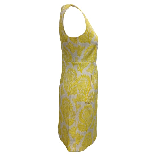 Diane von Furstenberg Carpreena Mini-Kleid aus gelbem Polyester - Image 5
