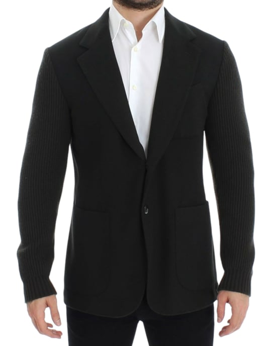 Strickärmeln Blazer Klassische Passform - Image 1